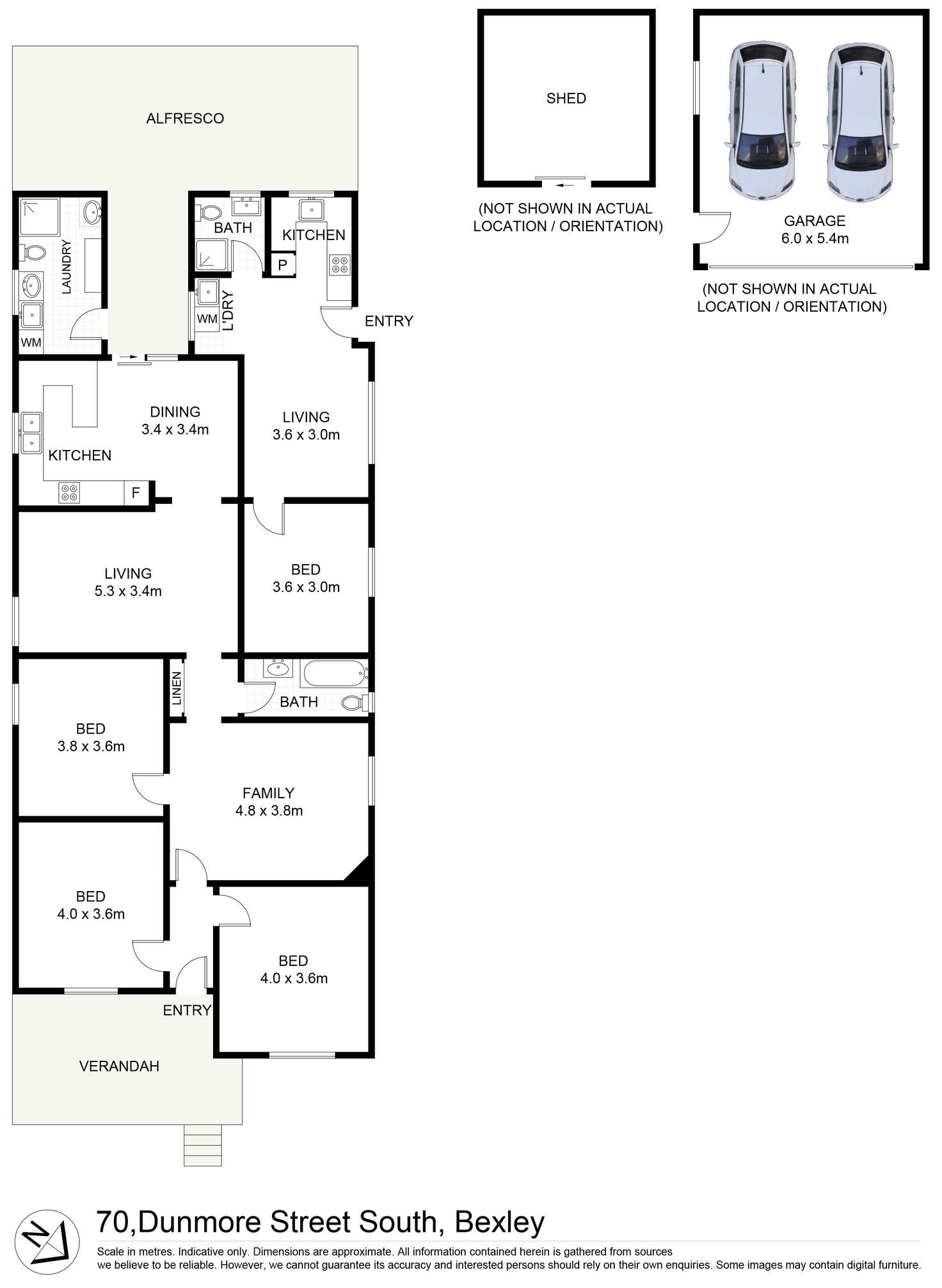 Floorplan of Homely house listing, 70 Dunmore Street South, Bexley NSW 2207