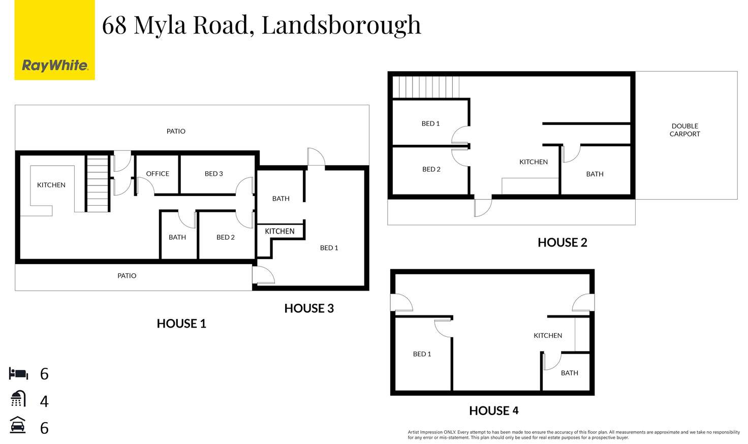 Floorplan of Homely house listing, 68 Myla Road, Landsborough QLD 4550