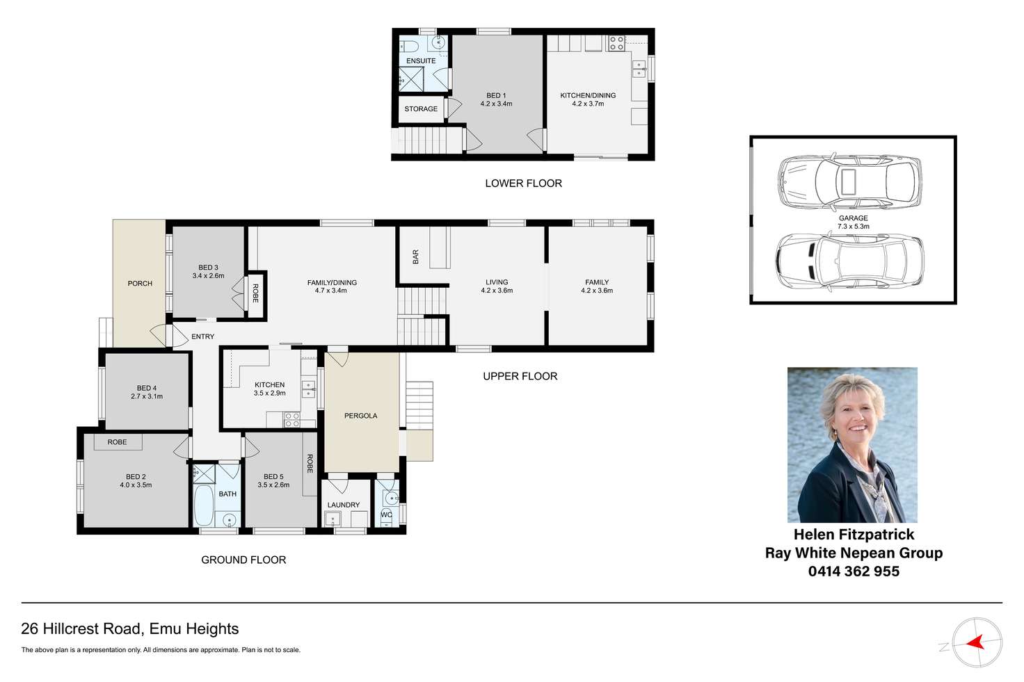Floorplan of Homely house listing, 26 Hillcrest Road, Emu Heights NSW 2750