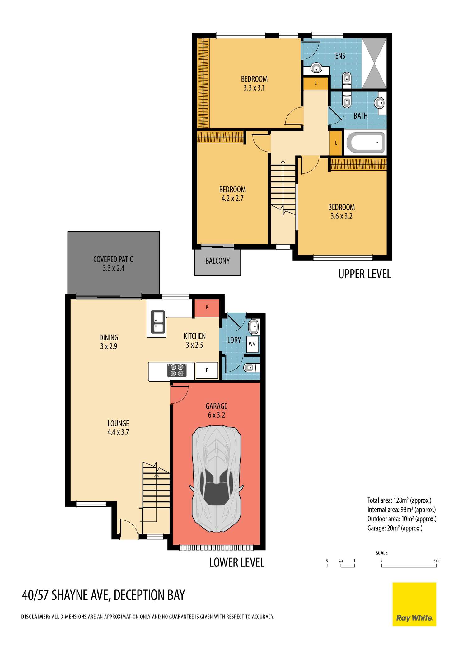 Floorplan of Homely townhouse listing, 40/57 Shayne Avenue, Deception Bay QLD 4508