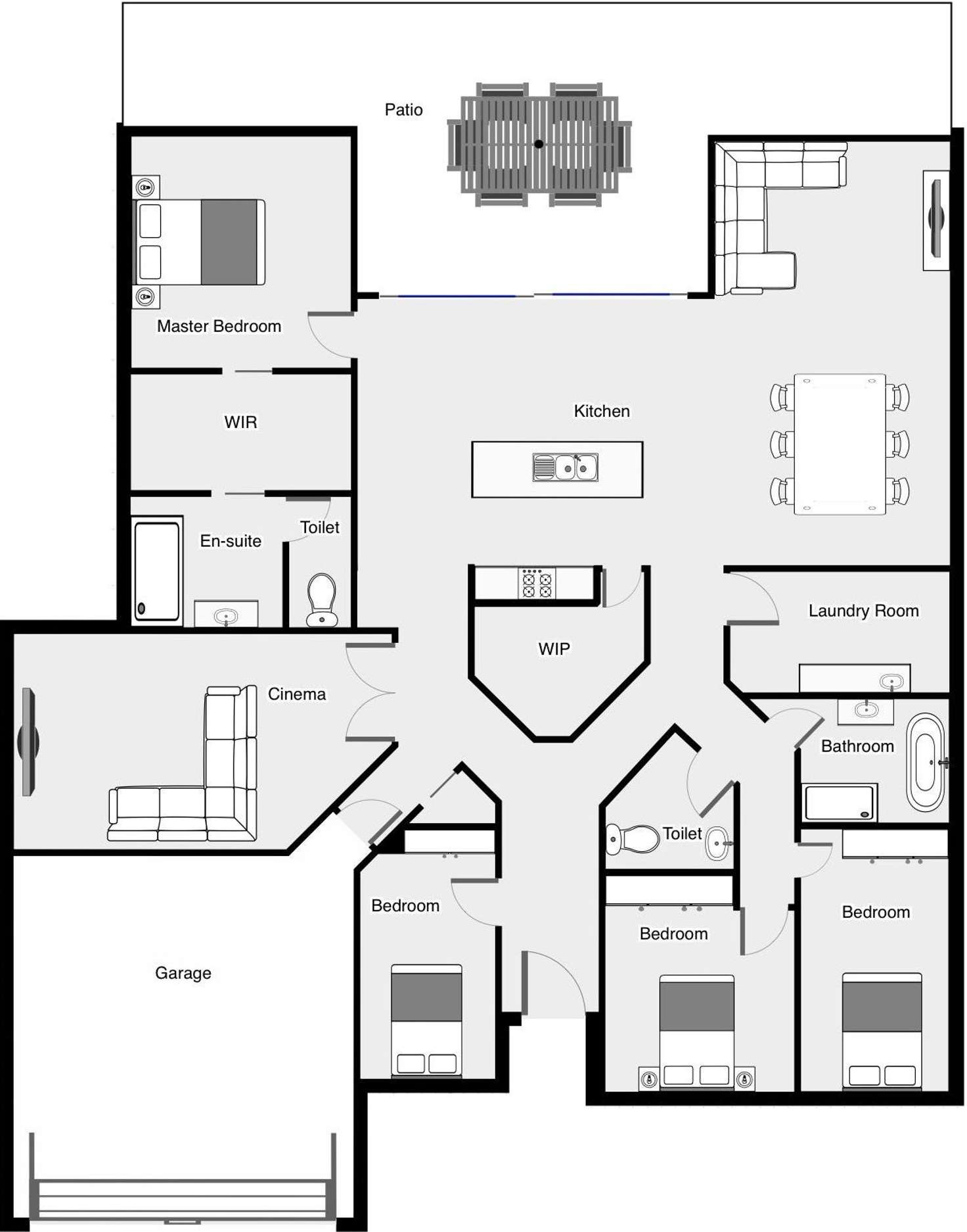 Floorplan of Homely house listing, 9 Summer Drive, Buronga NSW 2739