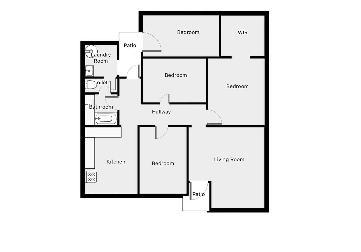 Floorplan of Homely house listing, 13 Kauri Street, Red Cliffs VIC 3496