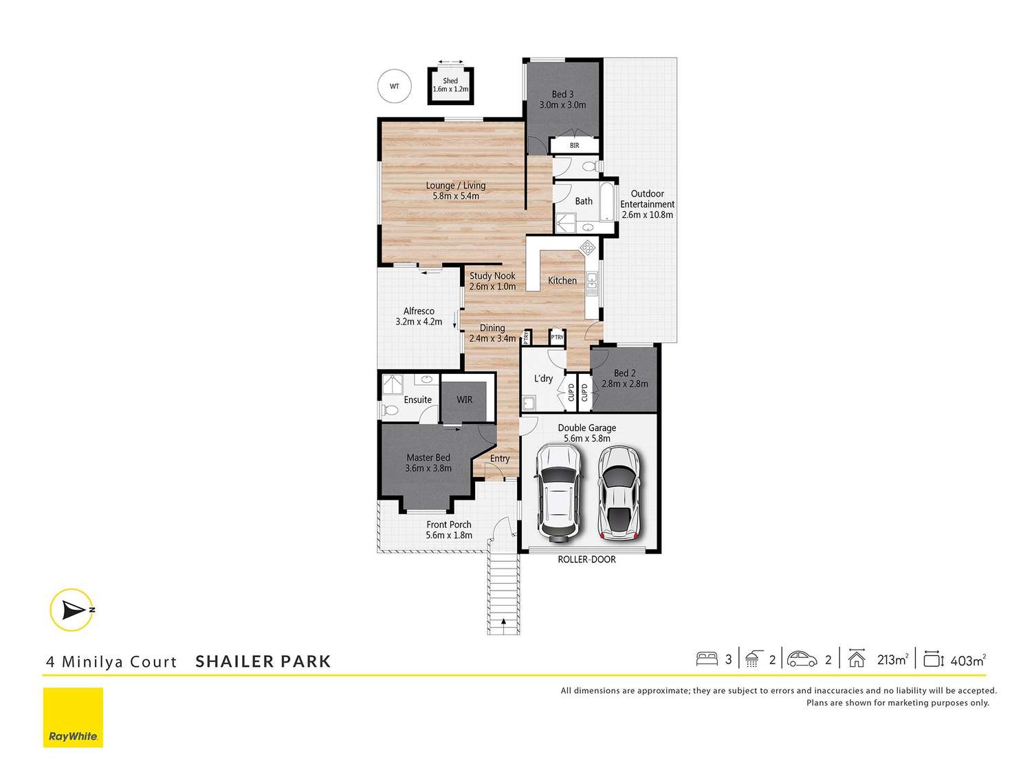 Floorplan of Homely house listing, 4 Minilya Court, Shailer Park QLD 4128