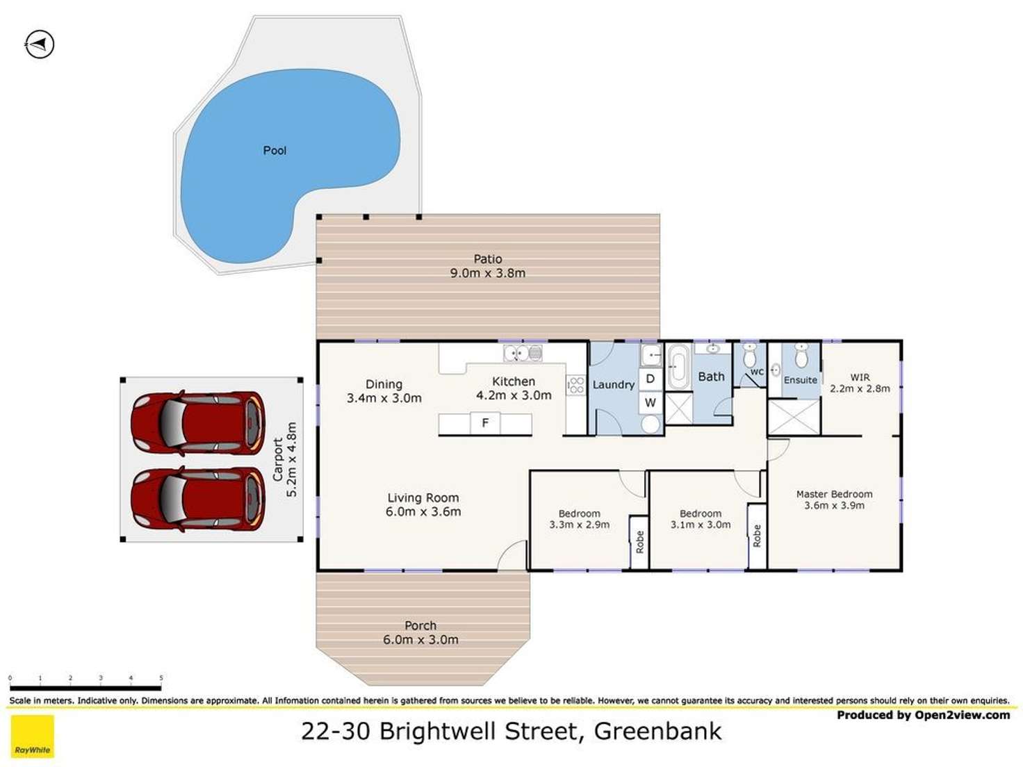 Floorplan of Homely house listing, 22-30 Brightwell Street, Greenbank QLD 4124