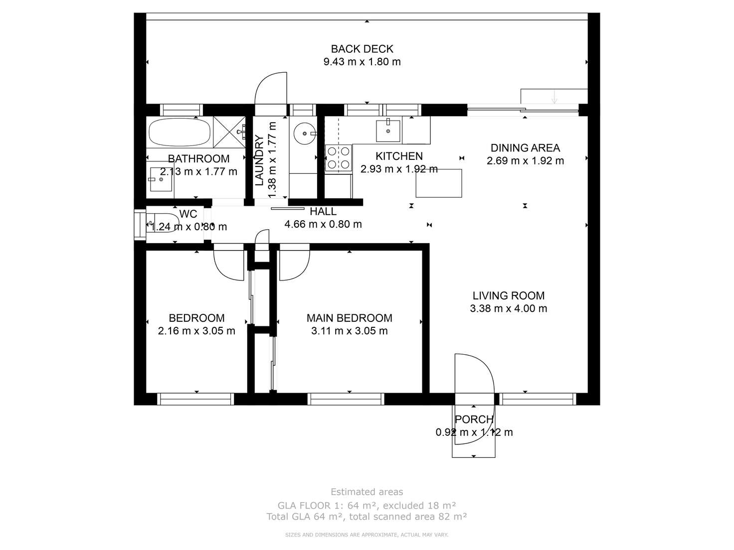 Floorplan of Homely house listing, 6/881 Padman Drive, West Albury NSW 2640