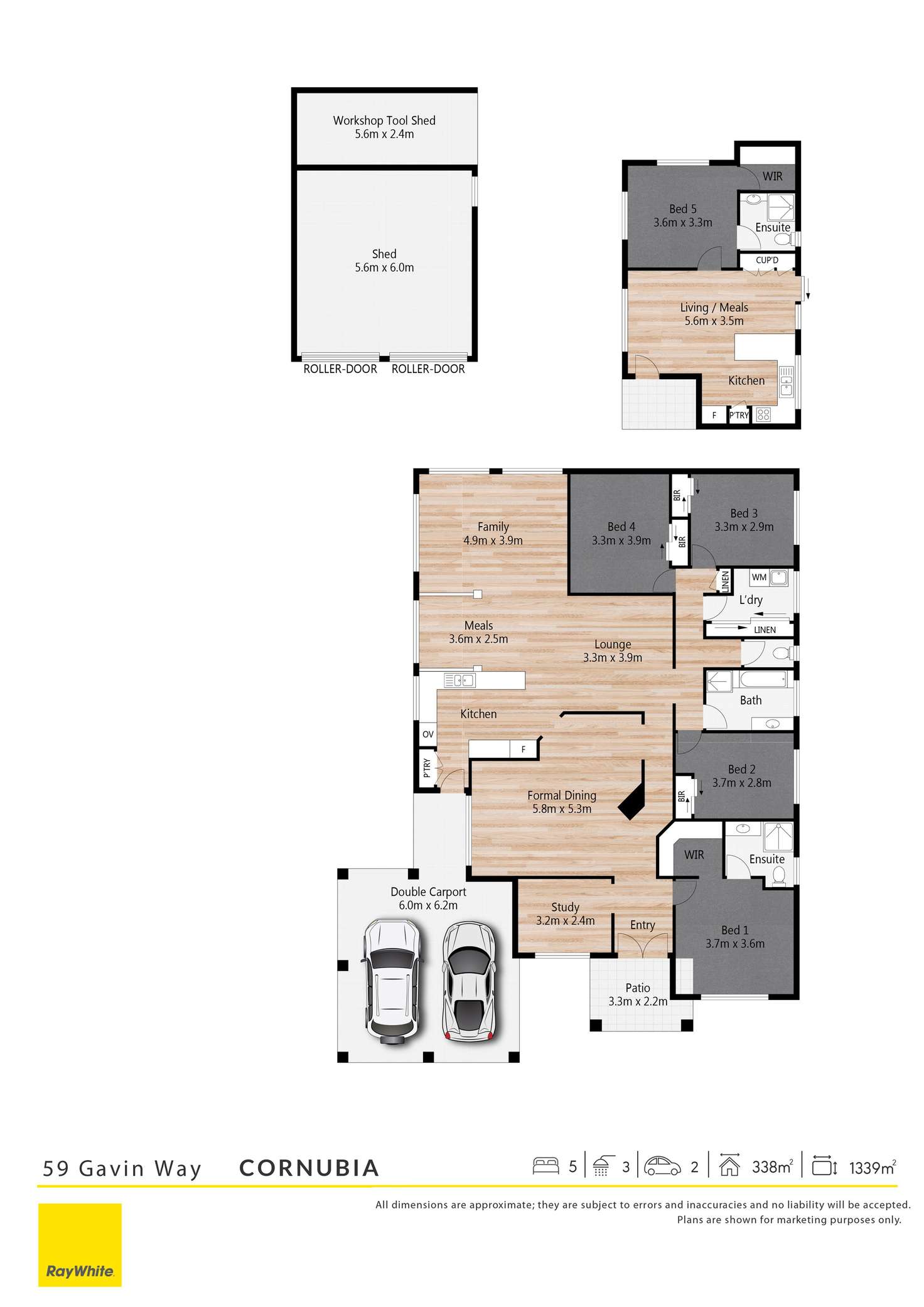 Floorplan of Homely other listing, 59-61 Gavin Way, Cornubia QLD 4130