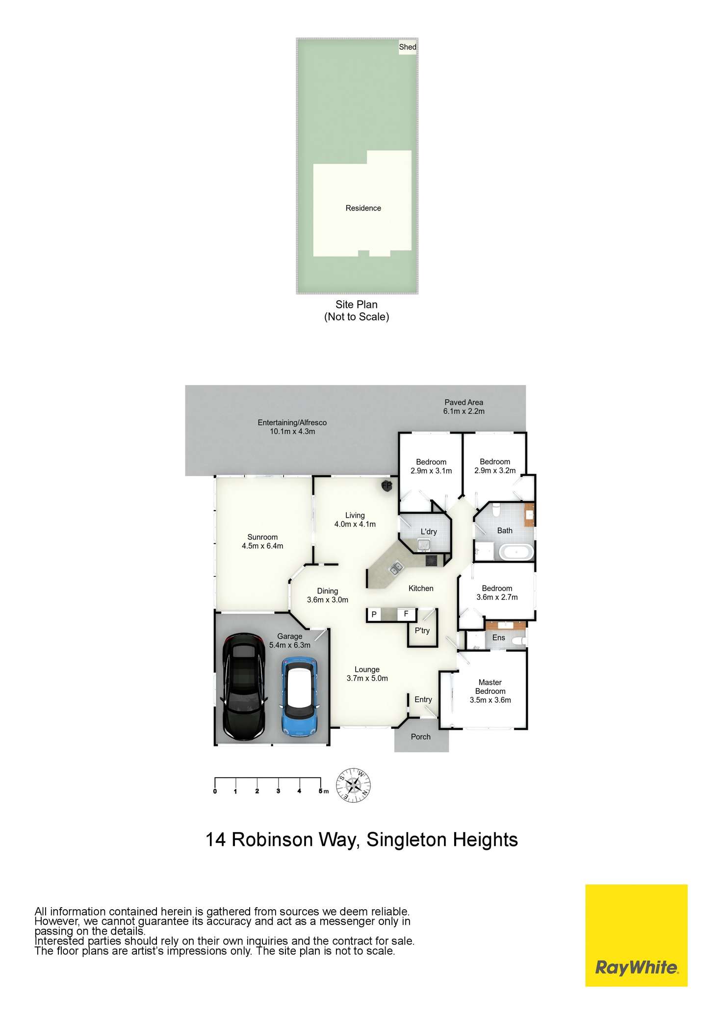 Floorplan of Homely house listing, 14 Robinson Way, Singleton NSW 2330