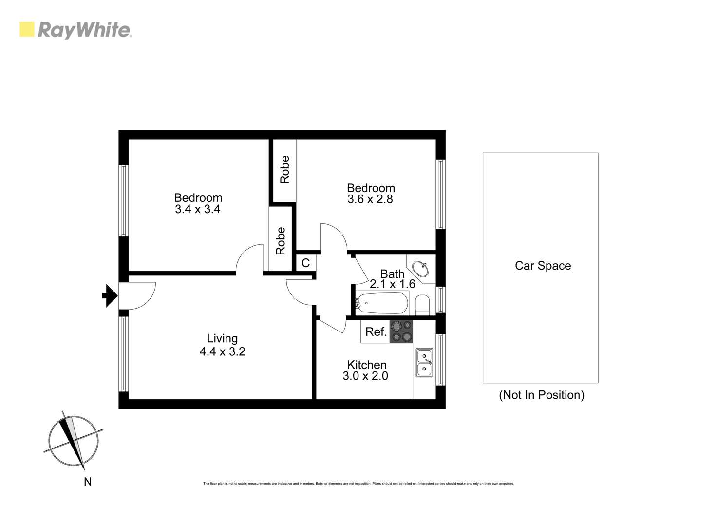 Floorplan of Homely apartment listing, 8/27 Beena Avenue, Carnegie VIC 3163