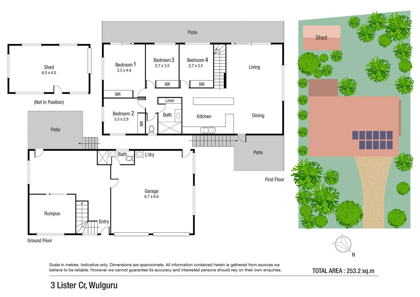 Floorplan of Homely house listing, 3 Lister Crescent, Wulguru QLD 4811