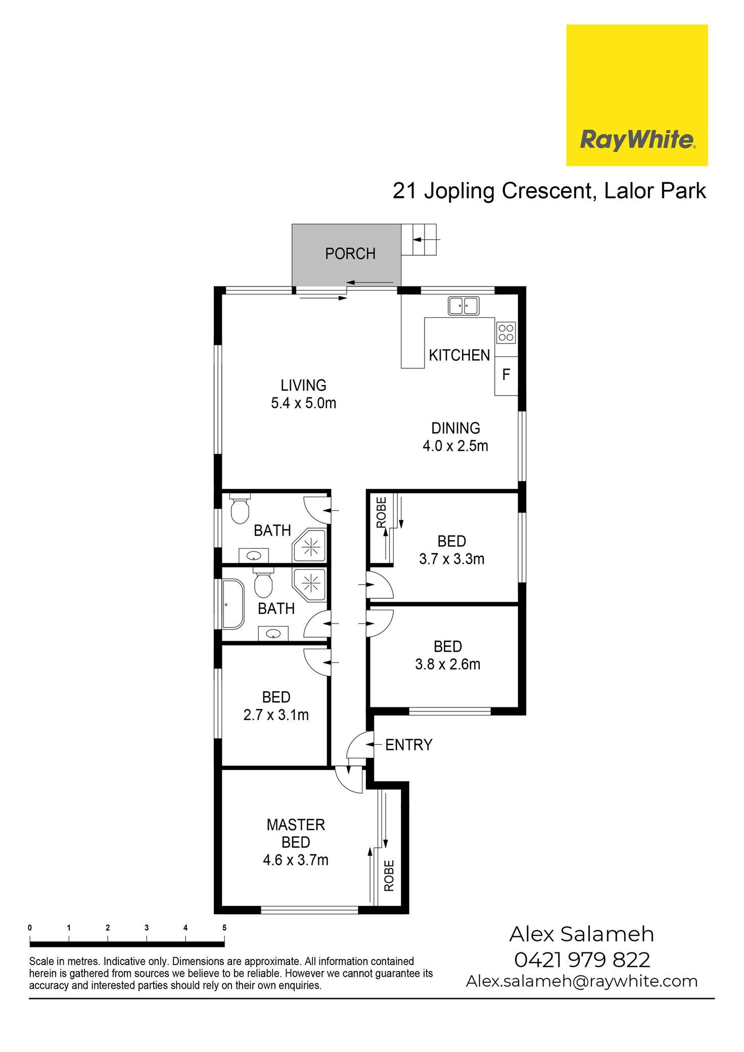 Floorplan of Homely house listing, 21 Jopling Crescent, Lalor Park NSW 2147