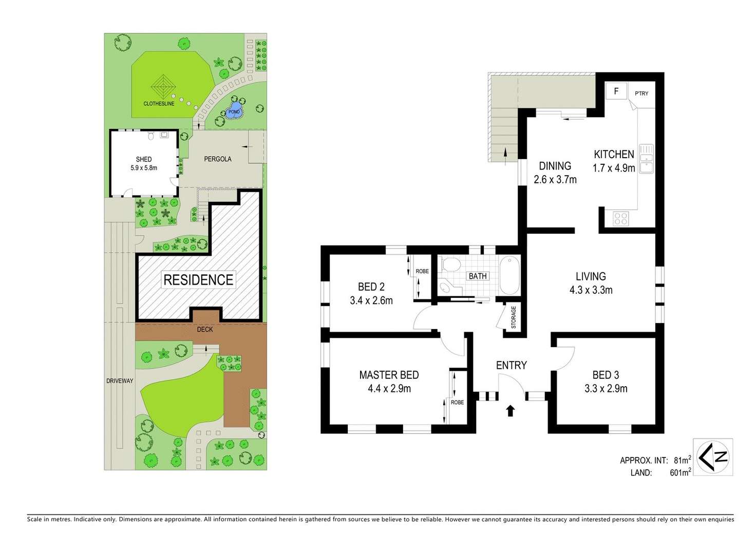 Floorplan of Homely house listing, 116 Donald Road, Queanbeyan NSW 2620