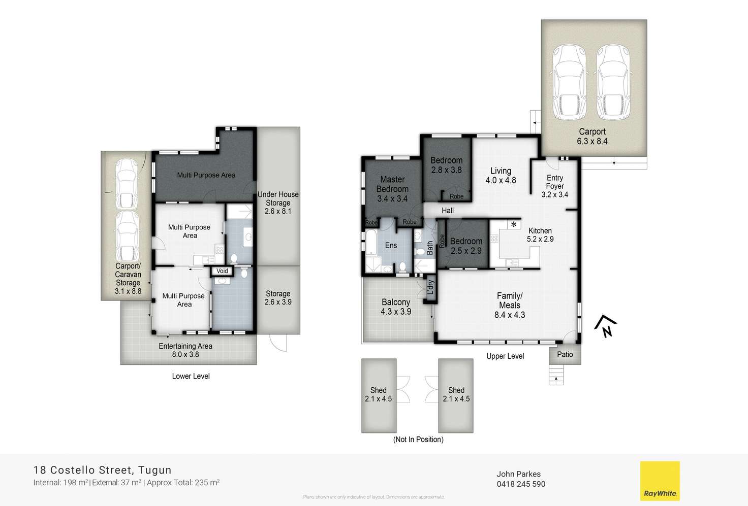 Floorplan of Homely house listing, 18 Costelloe Street, Tugun QLD 4224