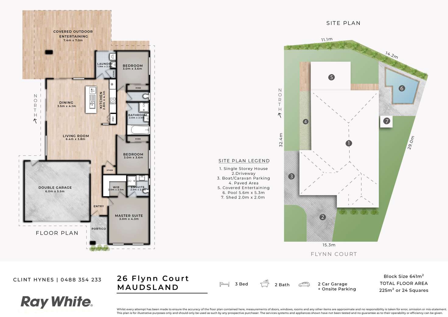 Floorplan of Homely house listing, 26 Flynn Court, Maudsland QLD 4210