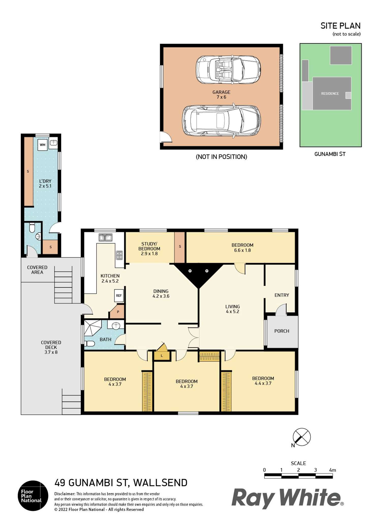Floorplan of Homely house listing, 49 Gunambi Street, Wallsend NSW 2287