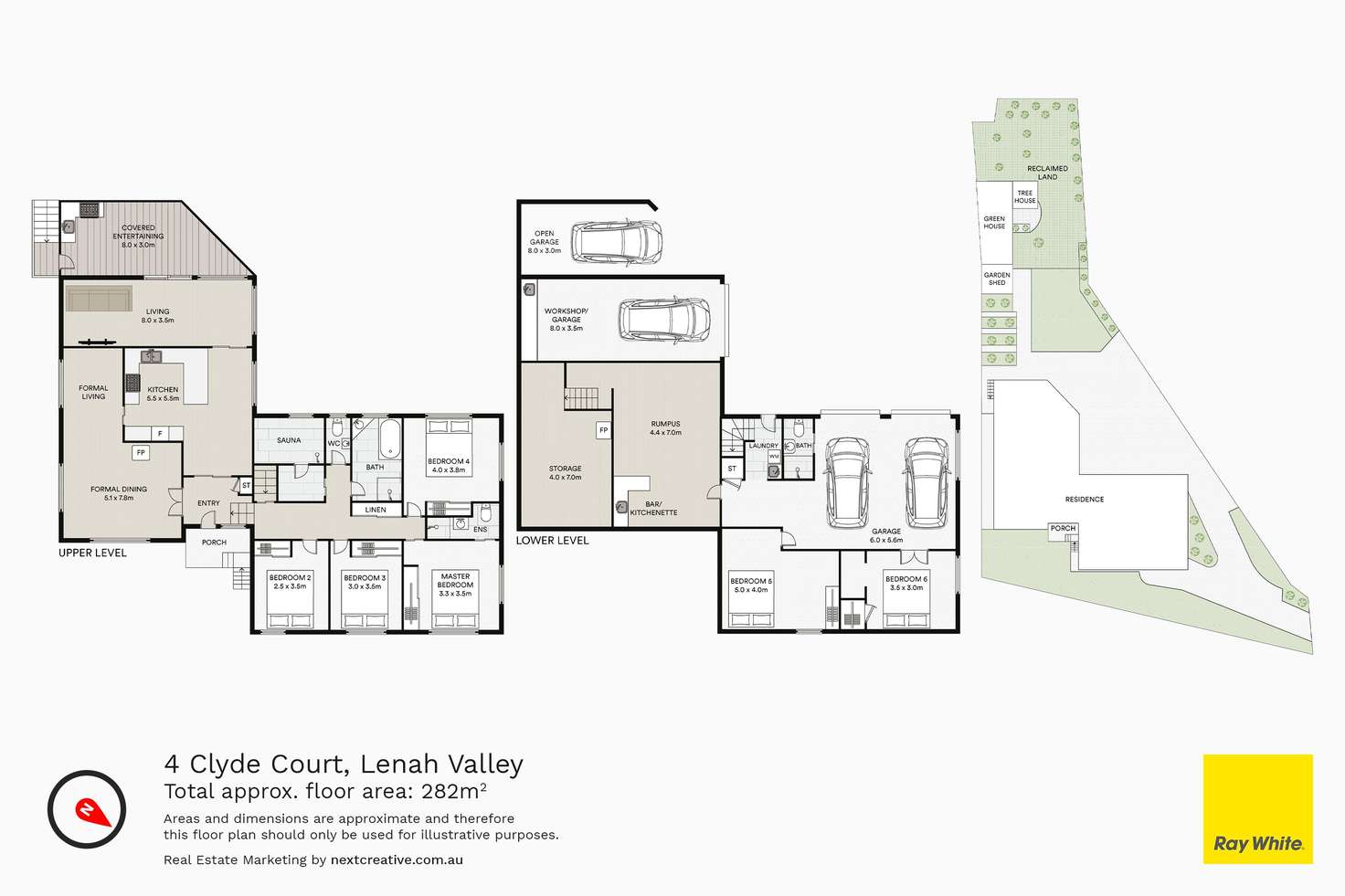 Floorplan of Homely house listing, 4 Clyde Court, Lenah Valley TAS 7008