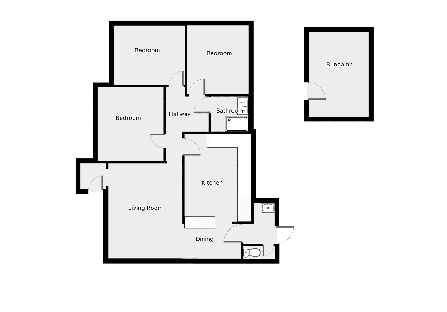 Floorplan of Homely house listing, 22 Hunter Street, Mildura VIC 3500