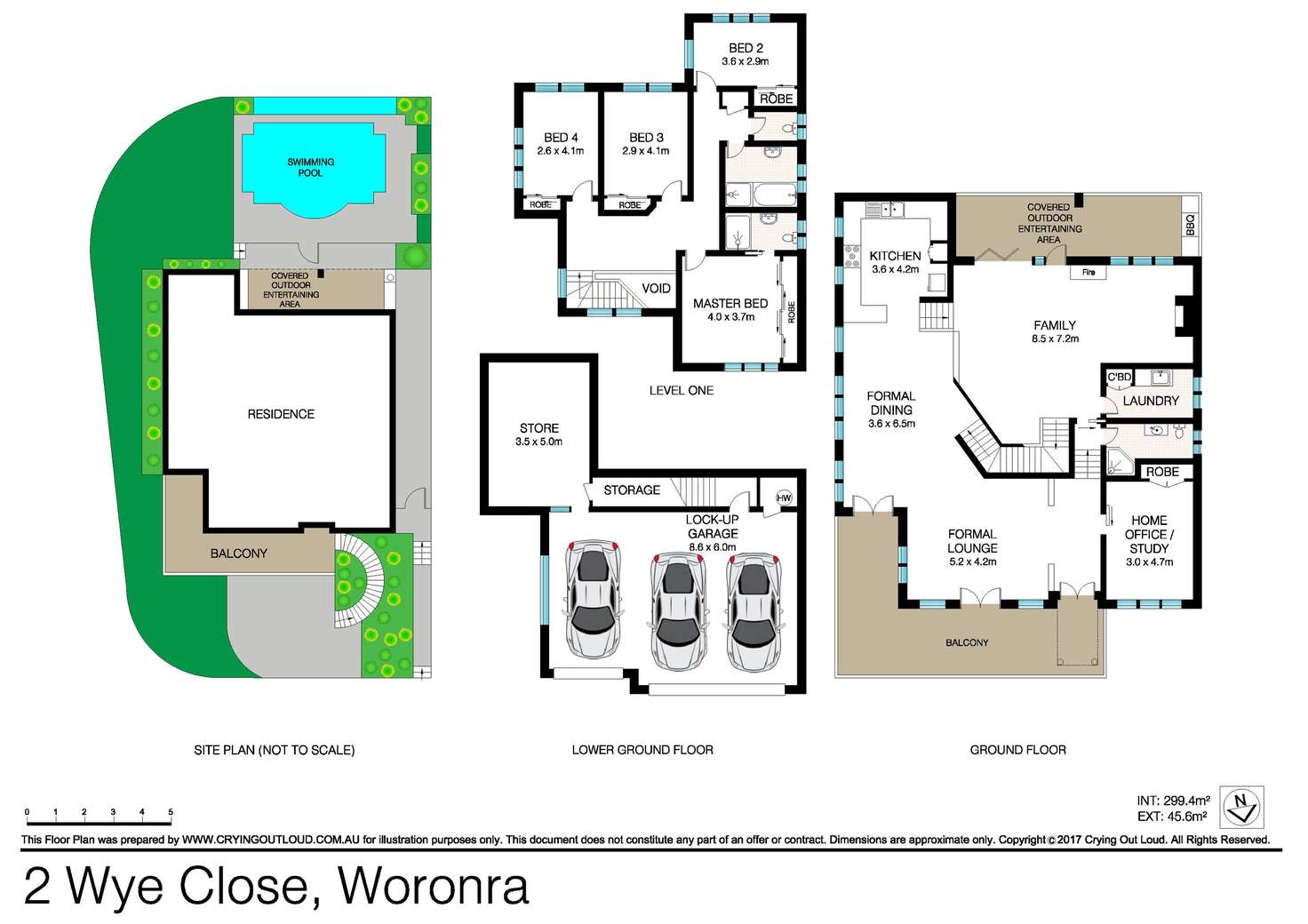 Floorplan of Homely house listing, 2 Wye Close, Woronora NSW 2232