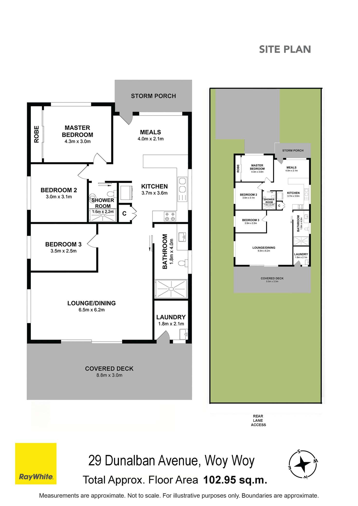 Floorplan of Homely house listing, 29 Dunalban Avenue, Woy Woy NSW 2256