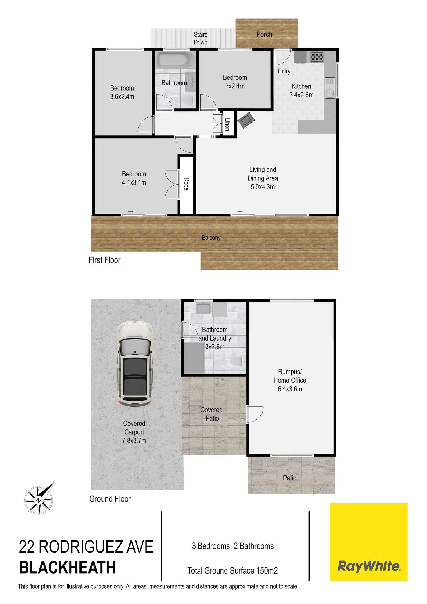 Floorplan of Homely house listing, 22 Rodriguez Avenue, Blackheath NSW 2785