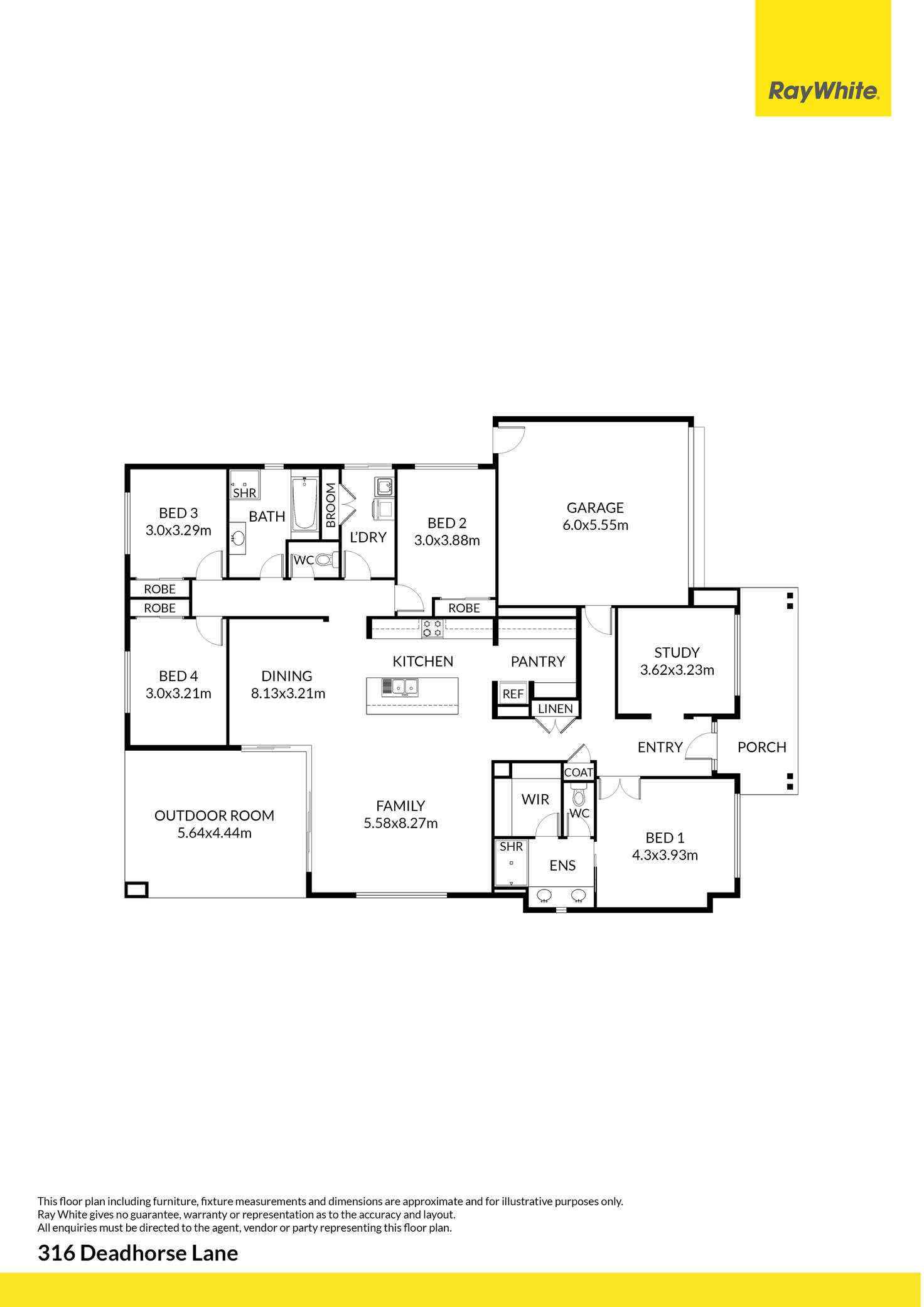 Floorplan of Homely house listing, 316 Dead Horse Lane, Mansfield VIC 3722