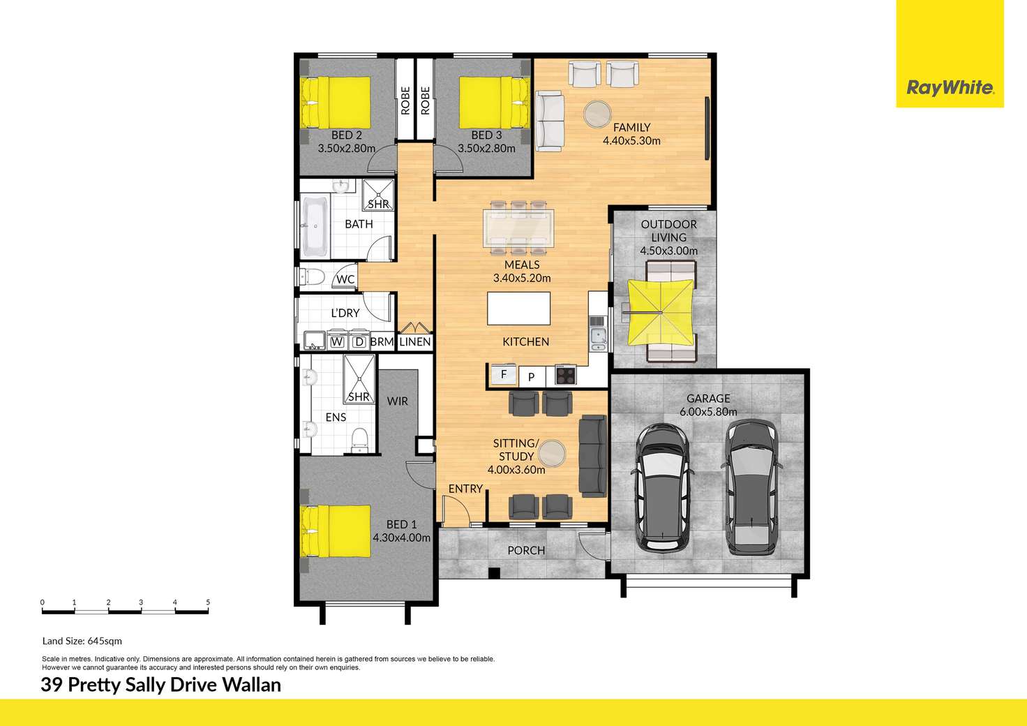 Floorplan of Homely house listing, 39 Pretty Sally Drive, Wallan VIC 3756