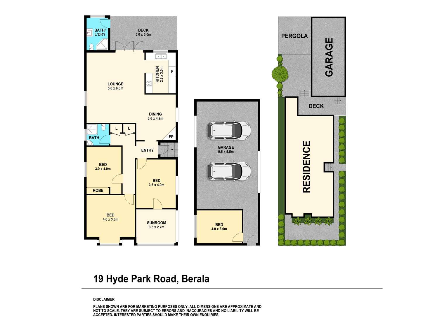 Floorplan of Homely house listing, 19 Hyde Park Road, Berala NSW 2141