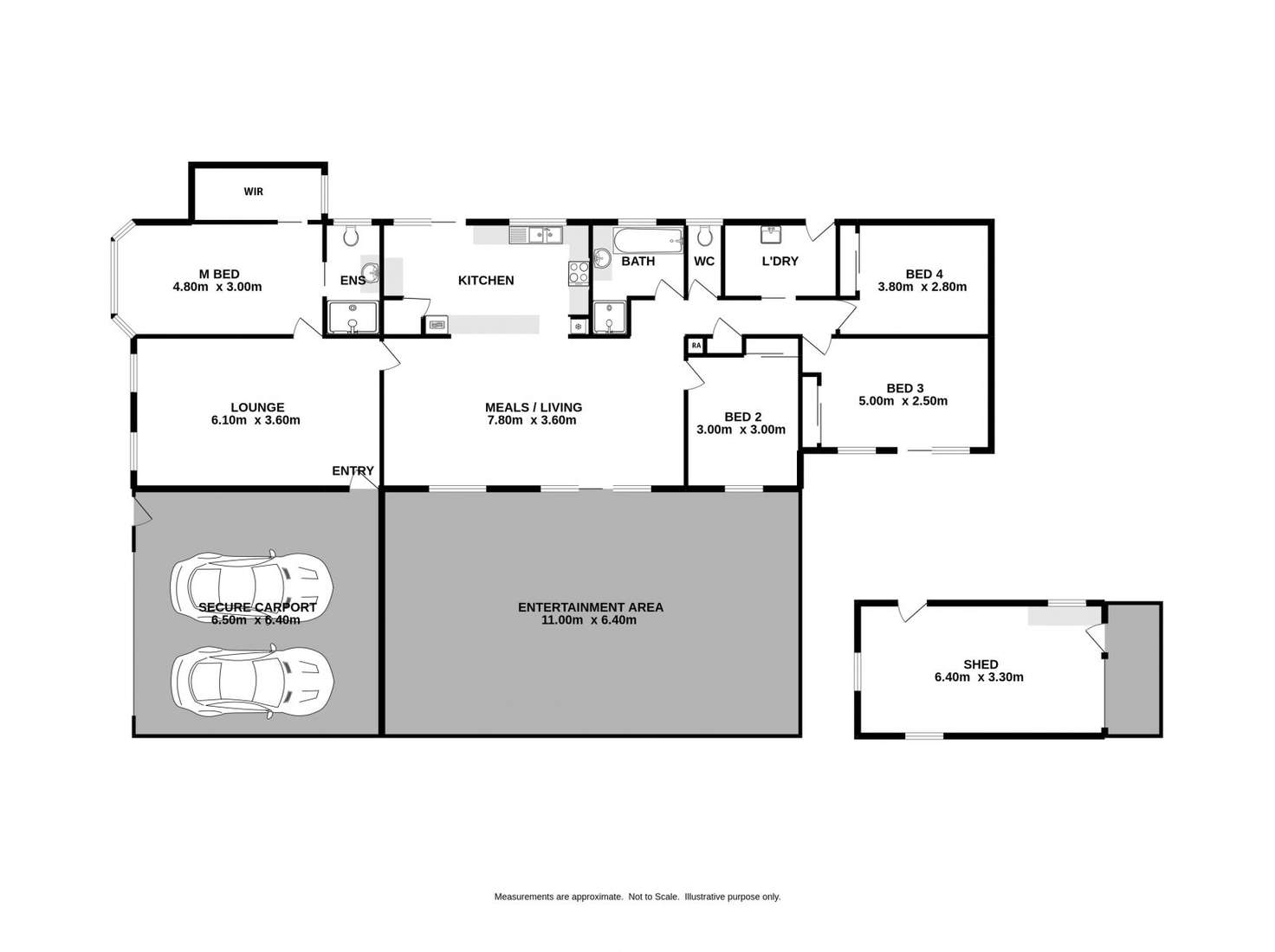 Floorplan of Homely house listing, 362 Jacinta Court, Lavington NSW 2641