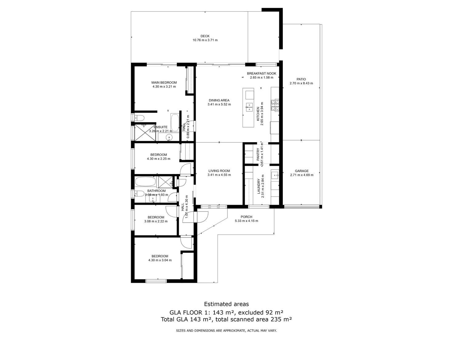 Floorplan of Homely house listing, 592 Heathwood Avenue, Lavington NSW 2641