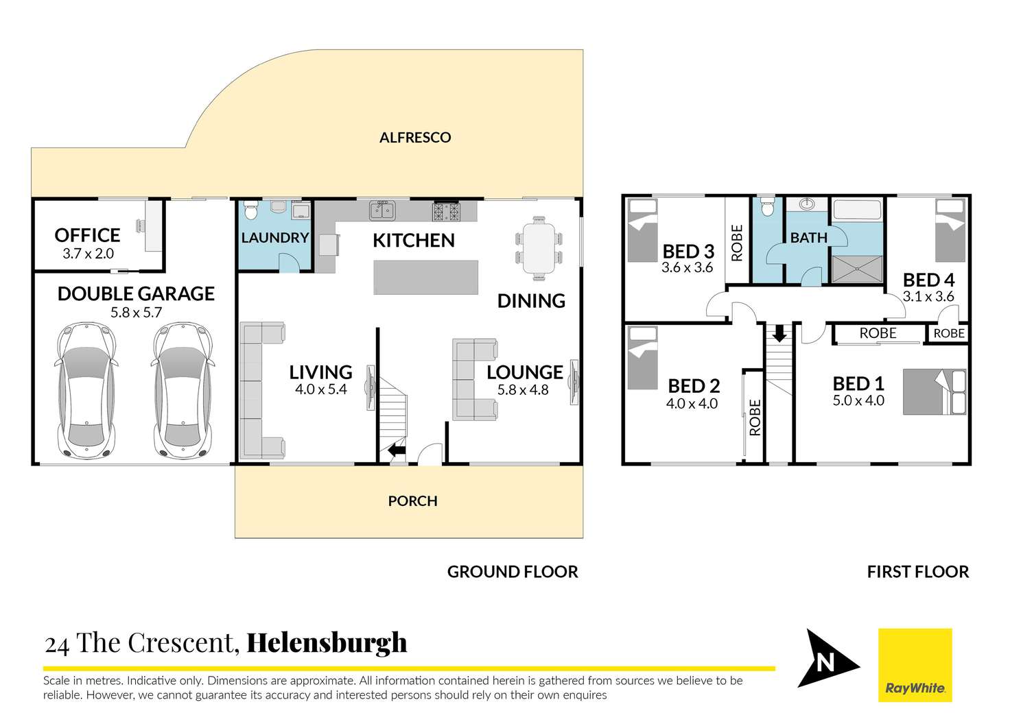 Floorplan of Homely house listing, 24 The Crescent, Helensburgh NSW 2508