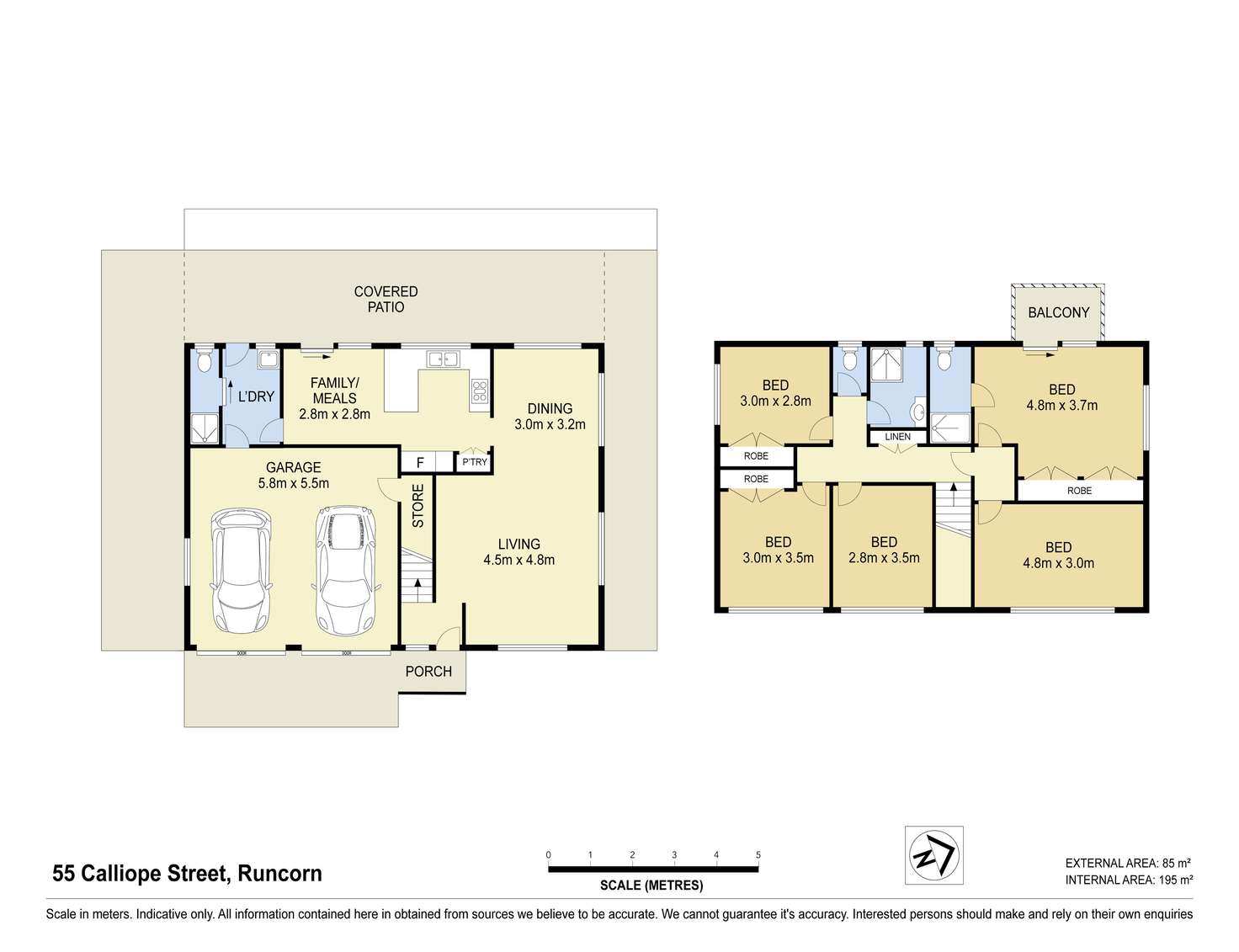 Floorplan of Homely house listing, 55 Calliope Street, Runcorn QLD 4113