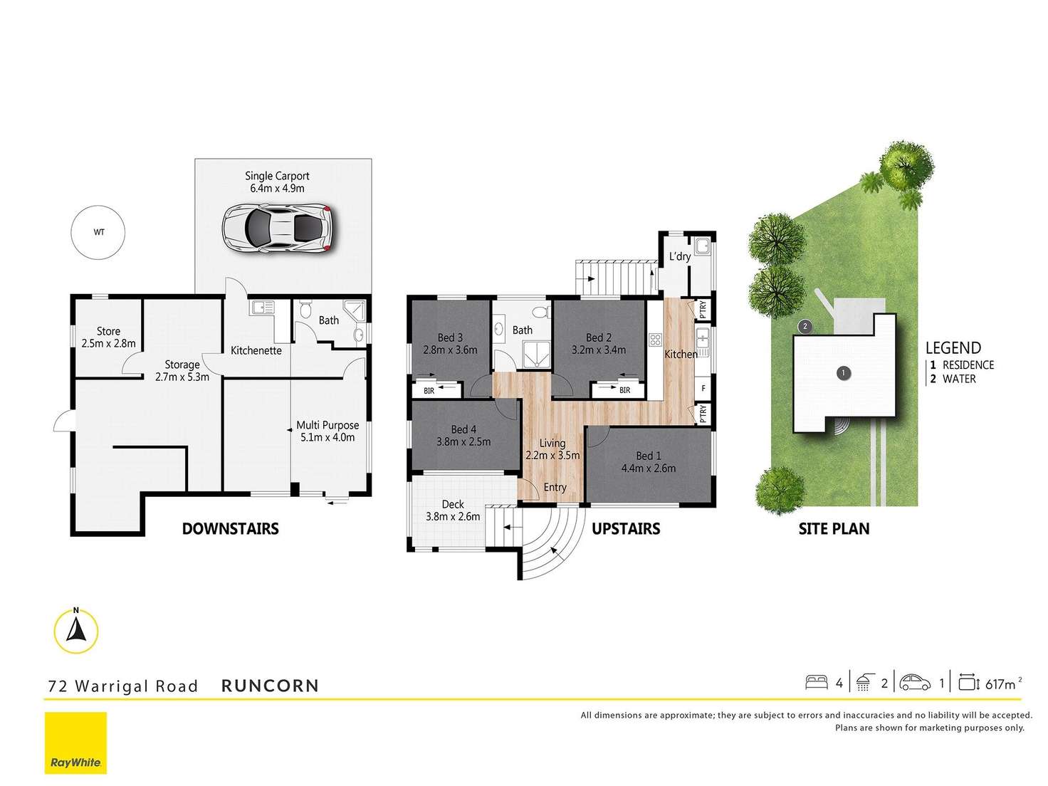 Floorplan of Homely house listing, 72 Warrigal Road, Runcorn QLD 4113