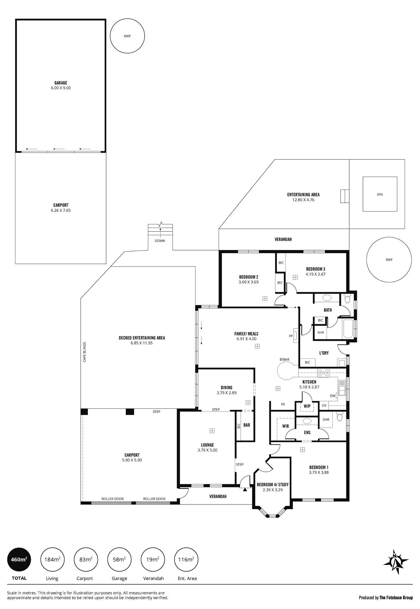 Floorplan of Homely house listing, 40 Seaview Drive, Happy Valley SA 5159