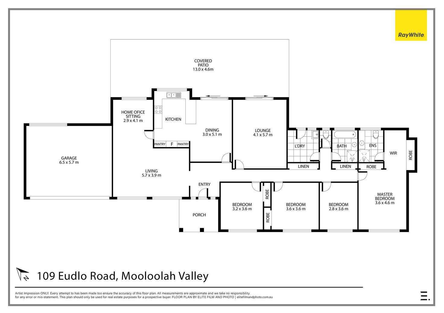Floorplan of Homely house listing, 109 Eudlo Road, Mooloolah Valley QLD 4553