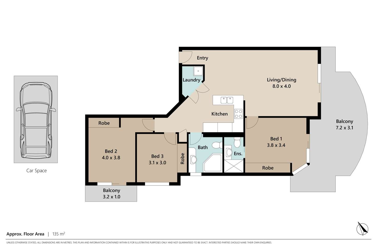 Floorplan of Homely apartment listing, 32/540 Queen Street, Brisbane City QLD 4000