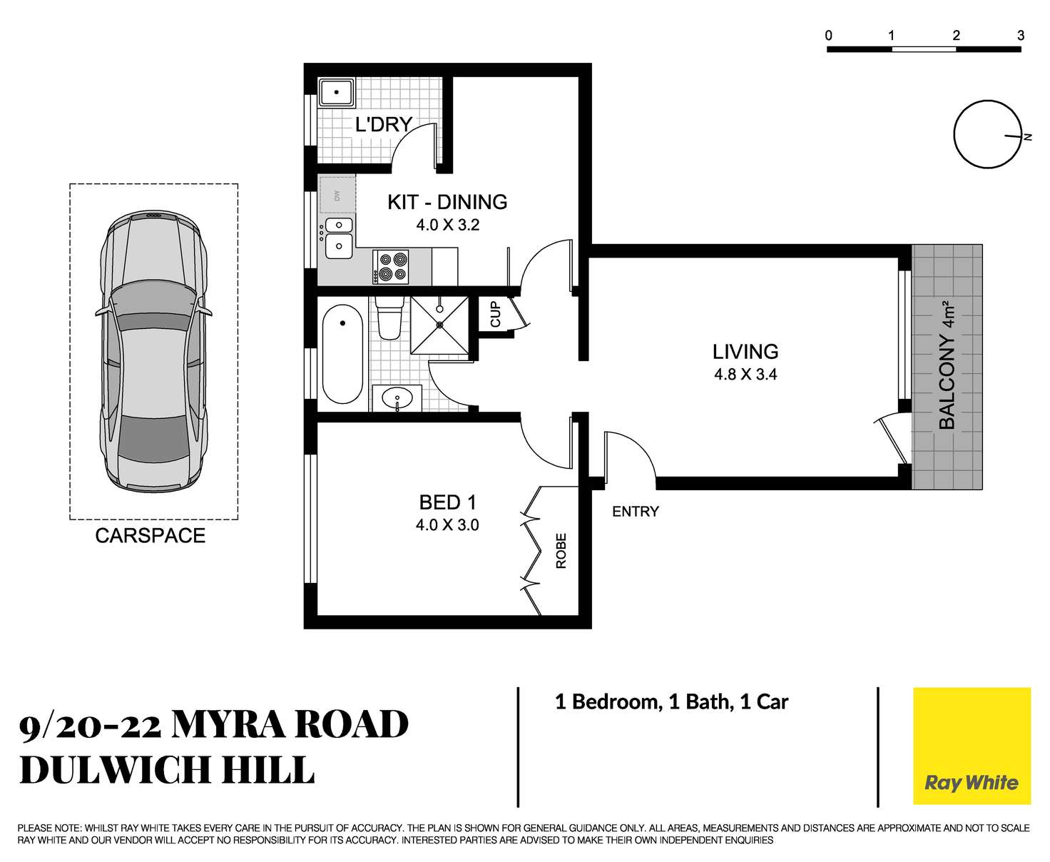 Floorplan of Homely apartment listing, 9/20-22 Myra Road, Dulwich Hill NSW 2203