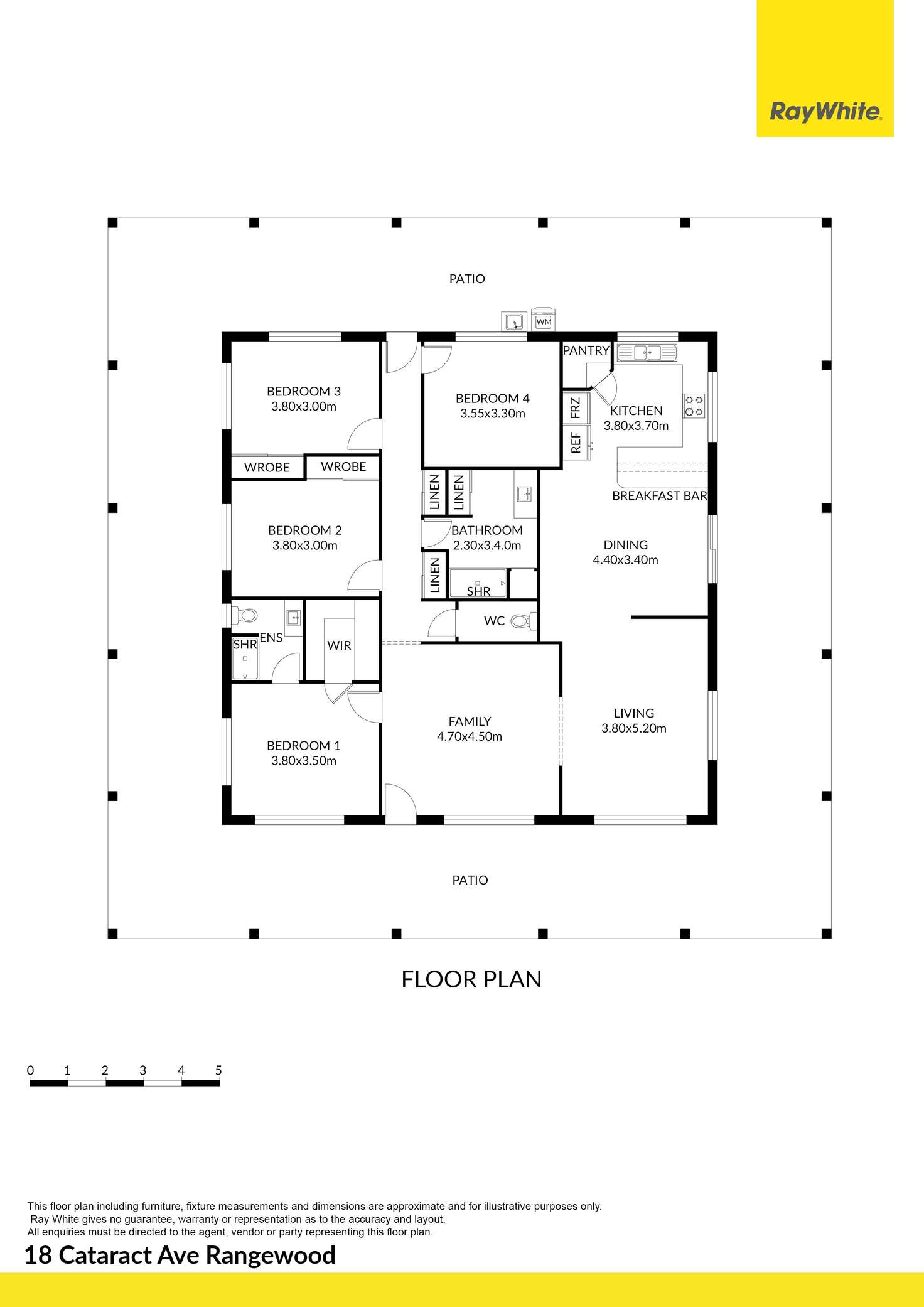 Floorplan of Homely house listing, 18 Cataract Avenue, Rangewood QLD 4817