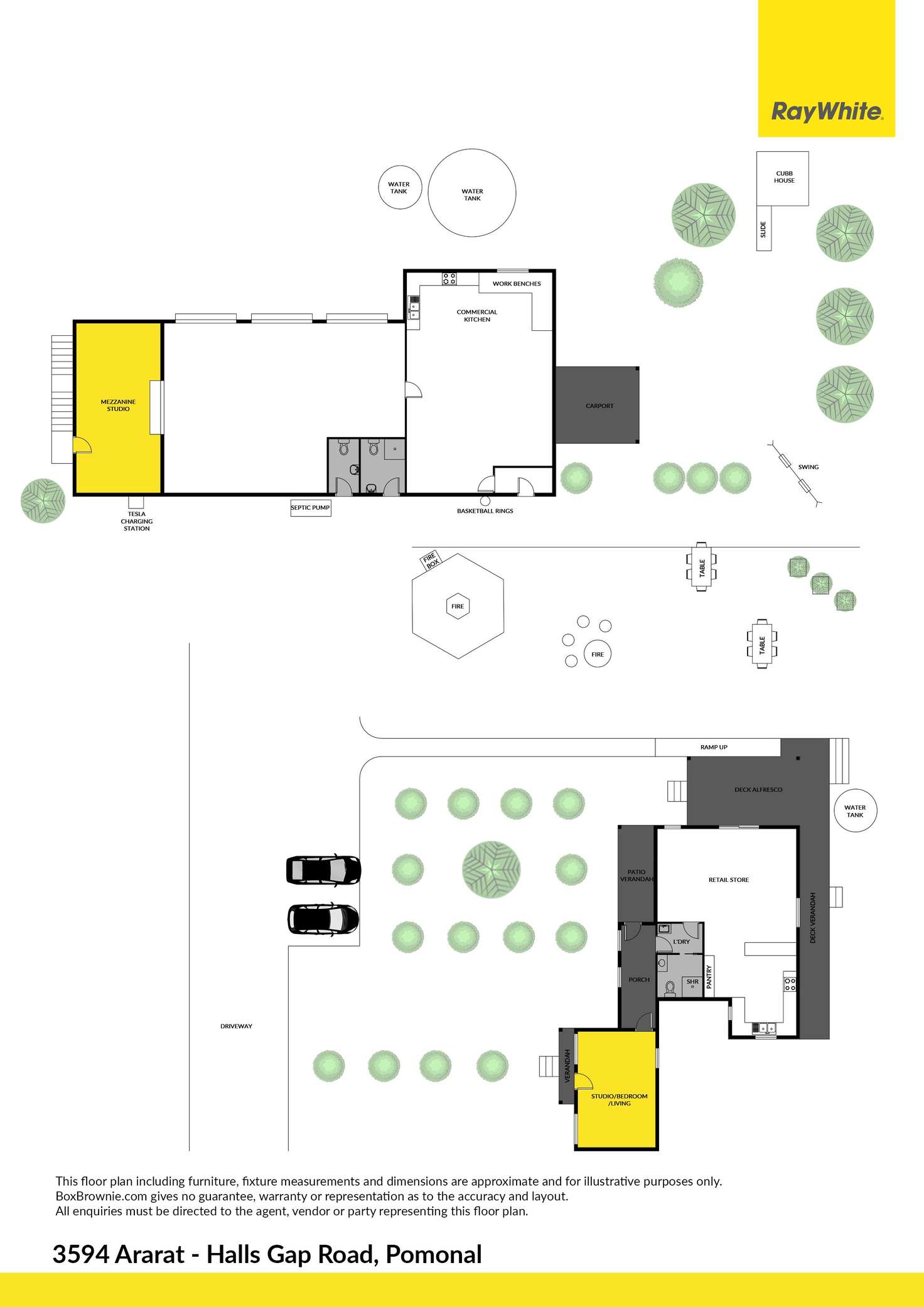 Floorplan of Homely ruralOther listing, 3594 Ararat - Halls Gap Road, Pomonal VIC 3381