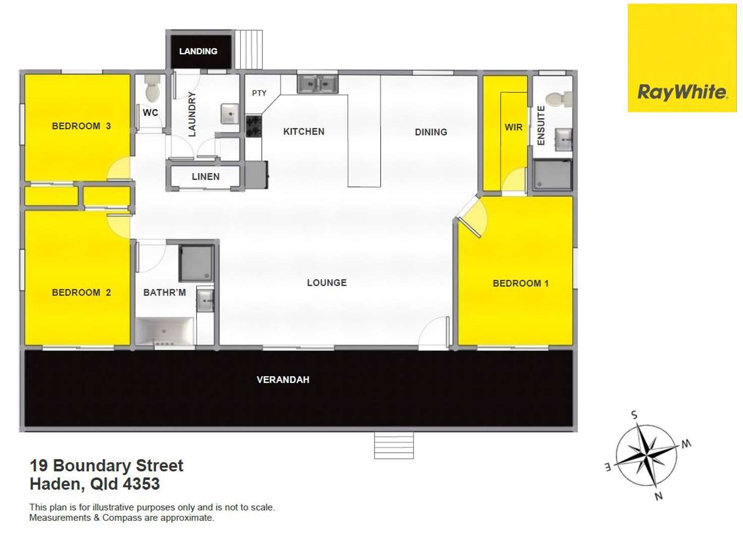 Floorplan of Homely house listing, 19 Boundary Street, Haden QLD 4353