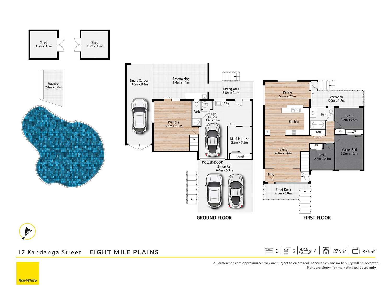 Floorplan of Homely house listing, 17 Kandanga Street, Eight Mile Plains QLD 4113