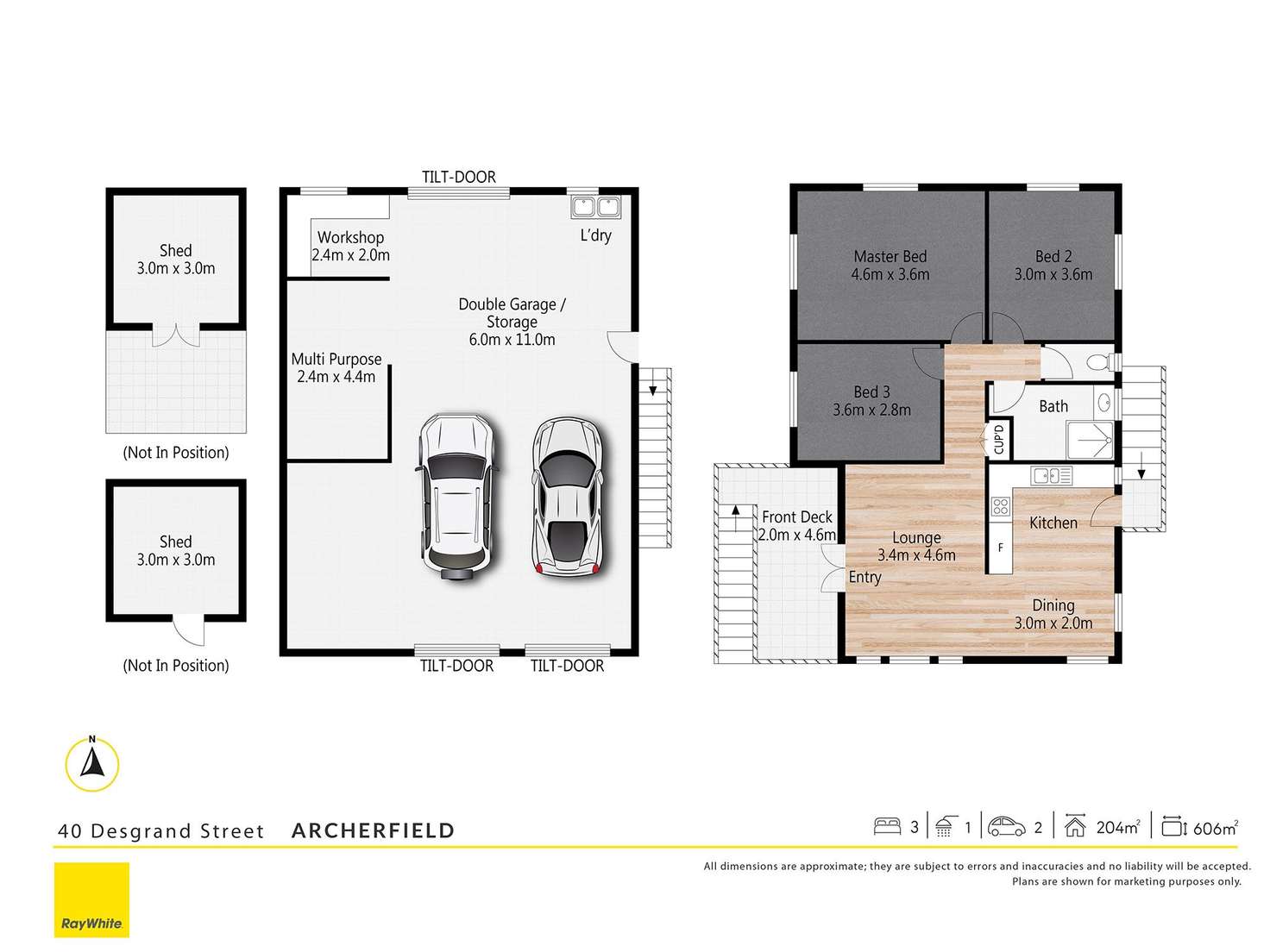 Floorplan of Homely house listing, 40 Desgrand Street, Archerfield QLD 4108