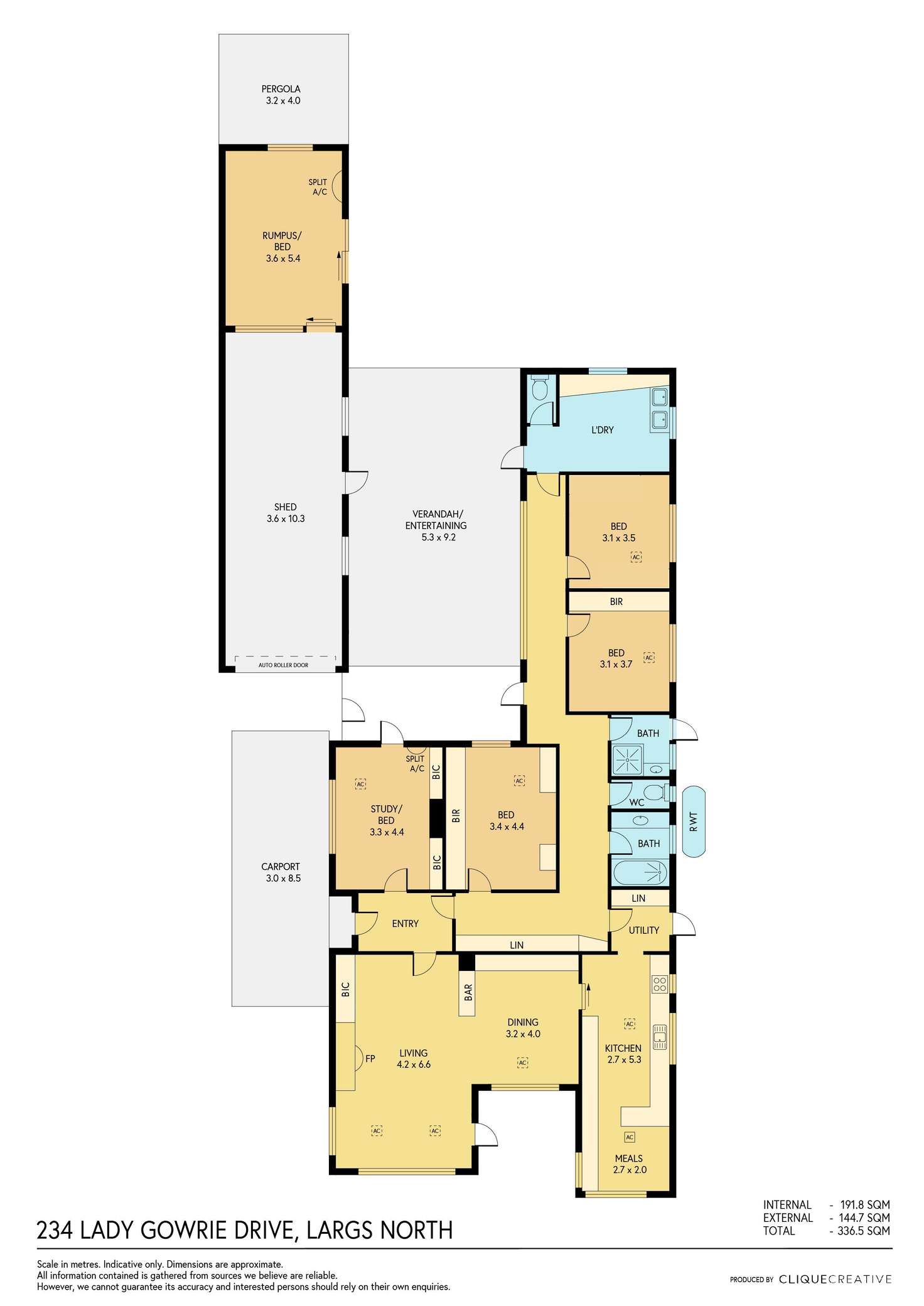 Floorplan of Homely house listing, 234 Lady Gowrie Drive, Largs North SA 5016
