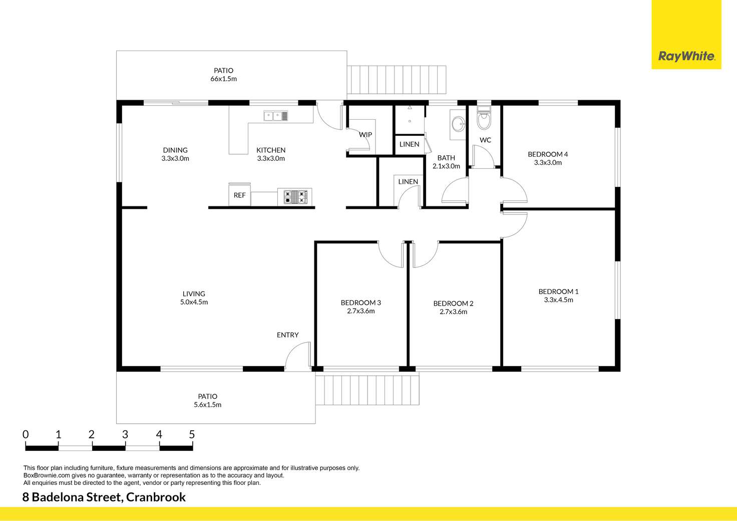 Floorplan of Homely house listing, 8 Badelona Street, Cranbrook QLD 4814