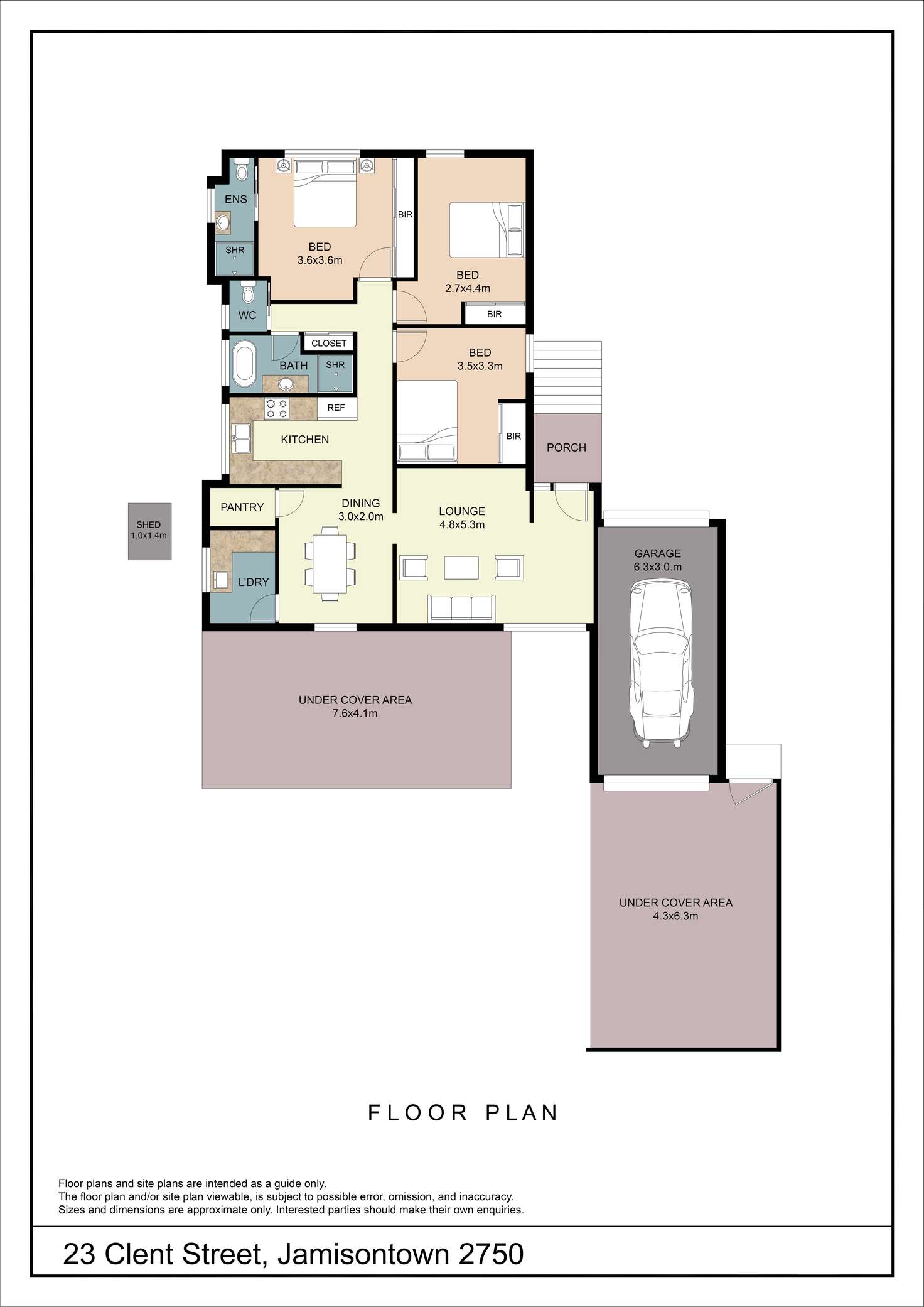 Floorplan of Homely house listing, 23 Clent Street, Jamisontown NSW 2750