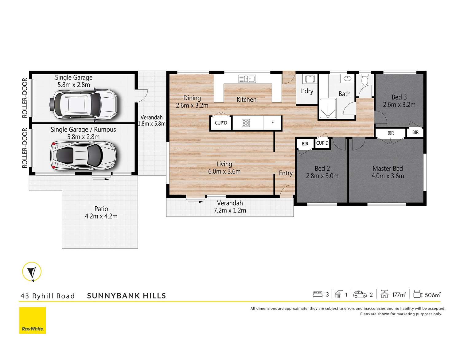 Floorplan of Homely house listing, 43 Ryhill Road, Sunnybank Hills QLD 4109