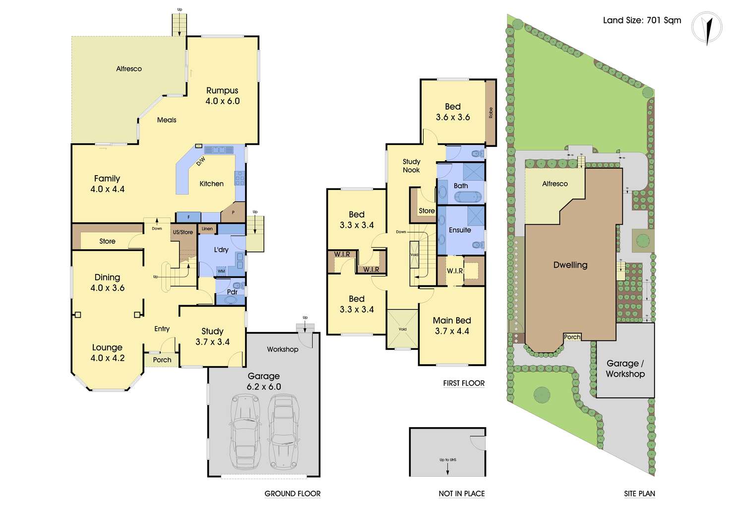 Floorplan of Homely house listing, 13 Irene Court, Diamond Creek VIC 3089
