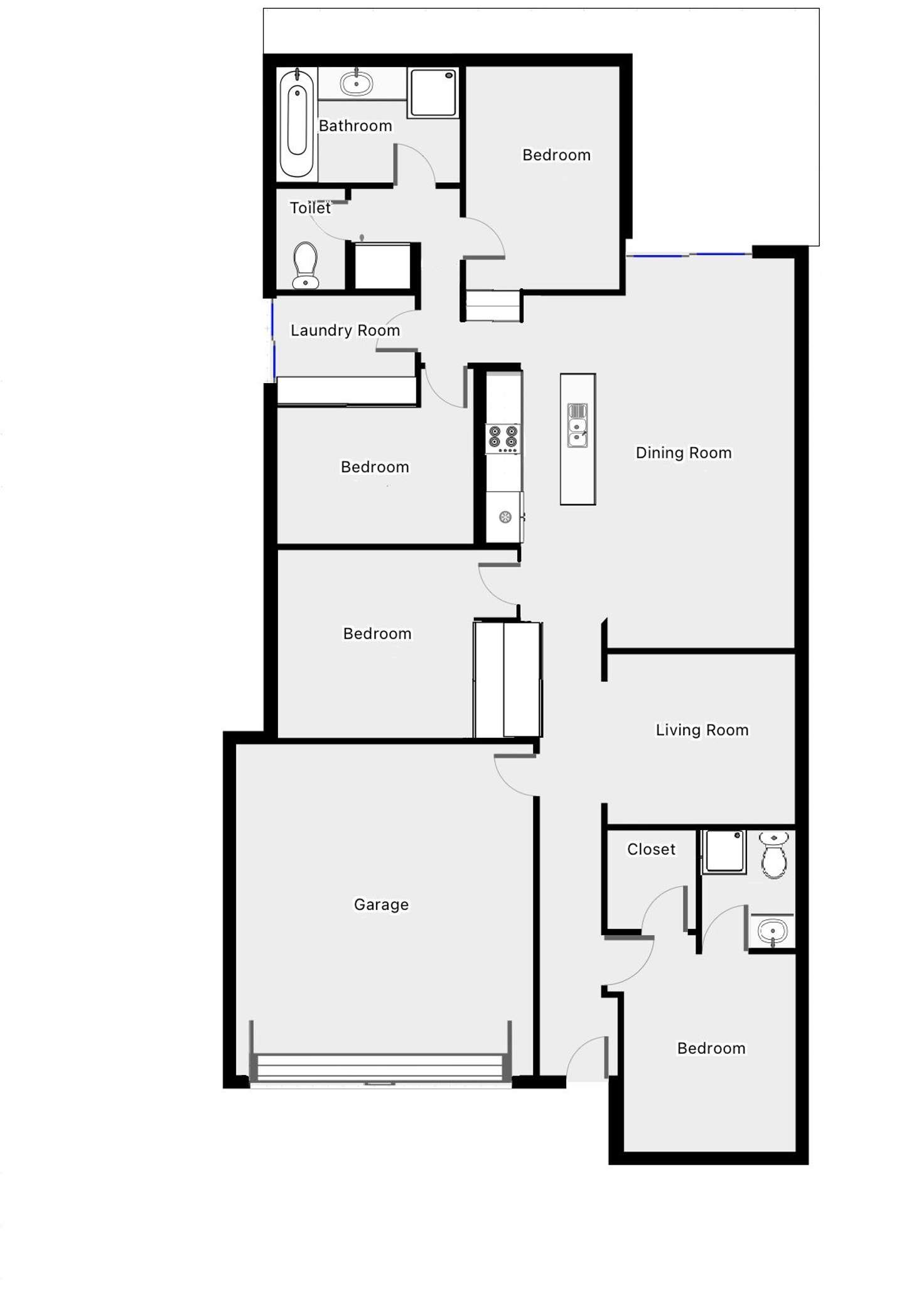 Floorplan of Homely house listing, 10 Murrayview Court, Merbein VIC 3505