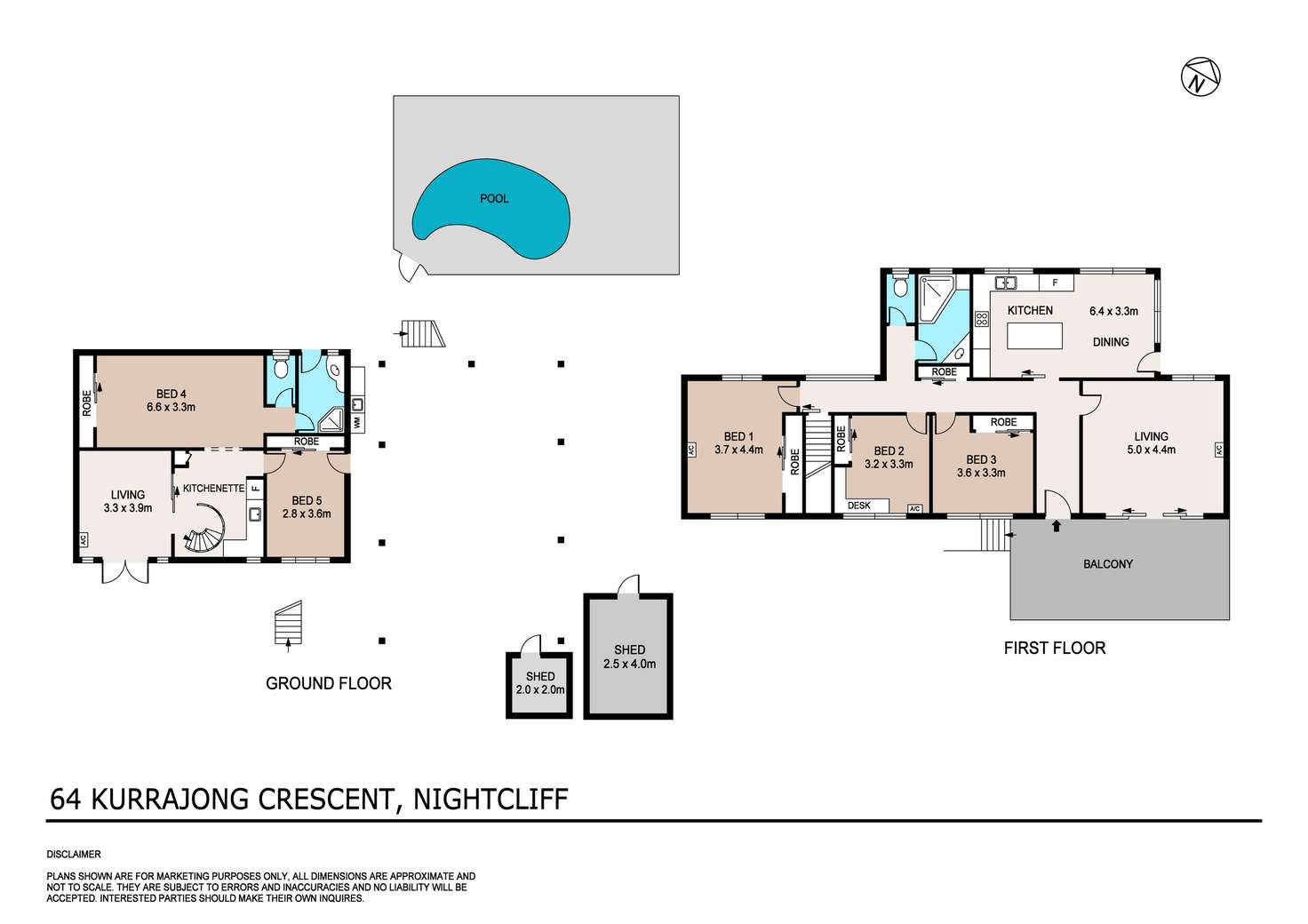 Floorplan of Homely house listing, 64 Kurrajong Crescent, Nightcliff NT 810