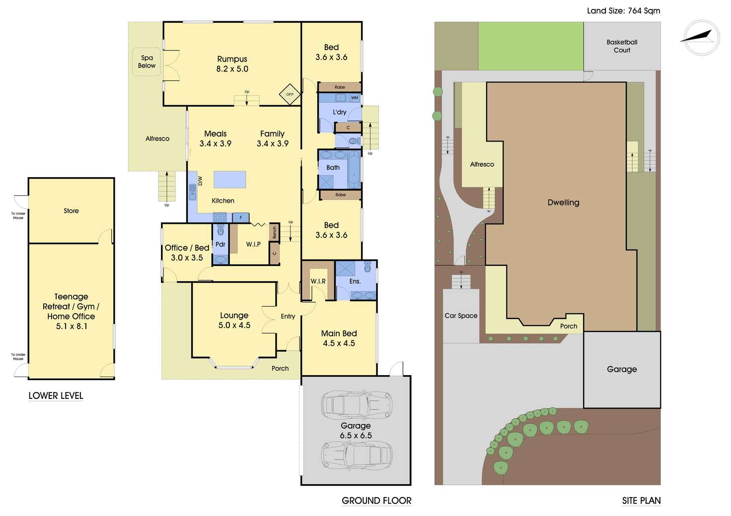 Floorplan of Homely house listing, 5 Currawong Court, Diamond Creek VIC 3089