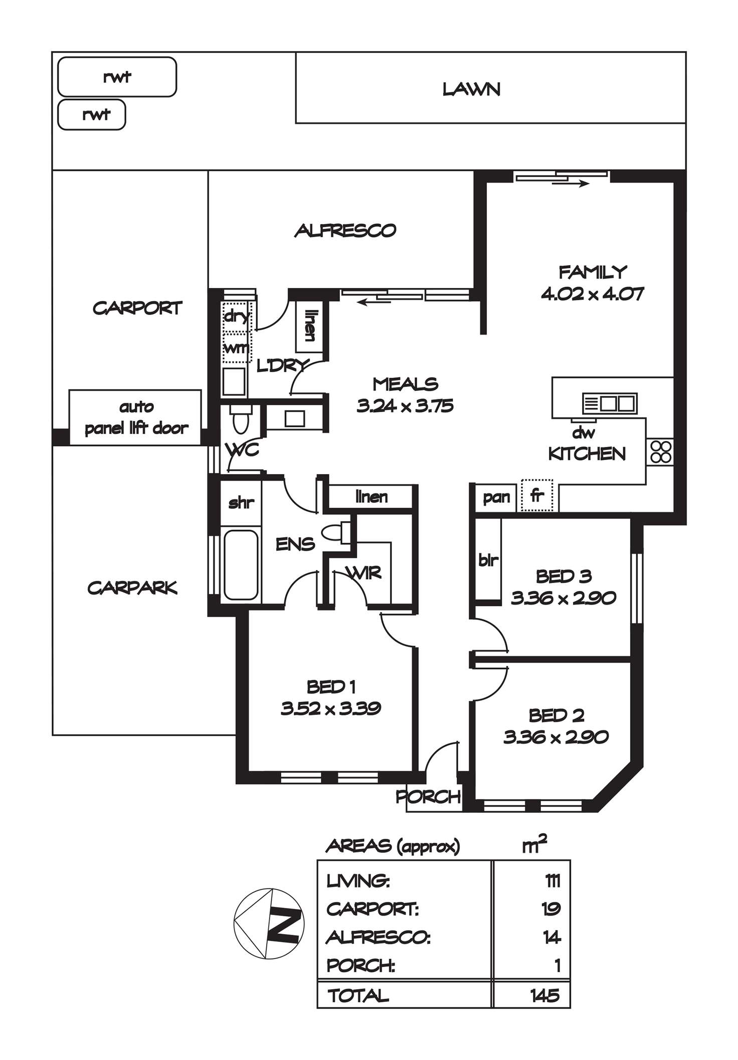 Floorplan of Homely house listing, 2B Brenthorpe Road, Seaton SA 5023