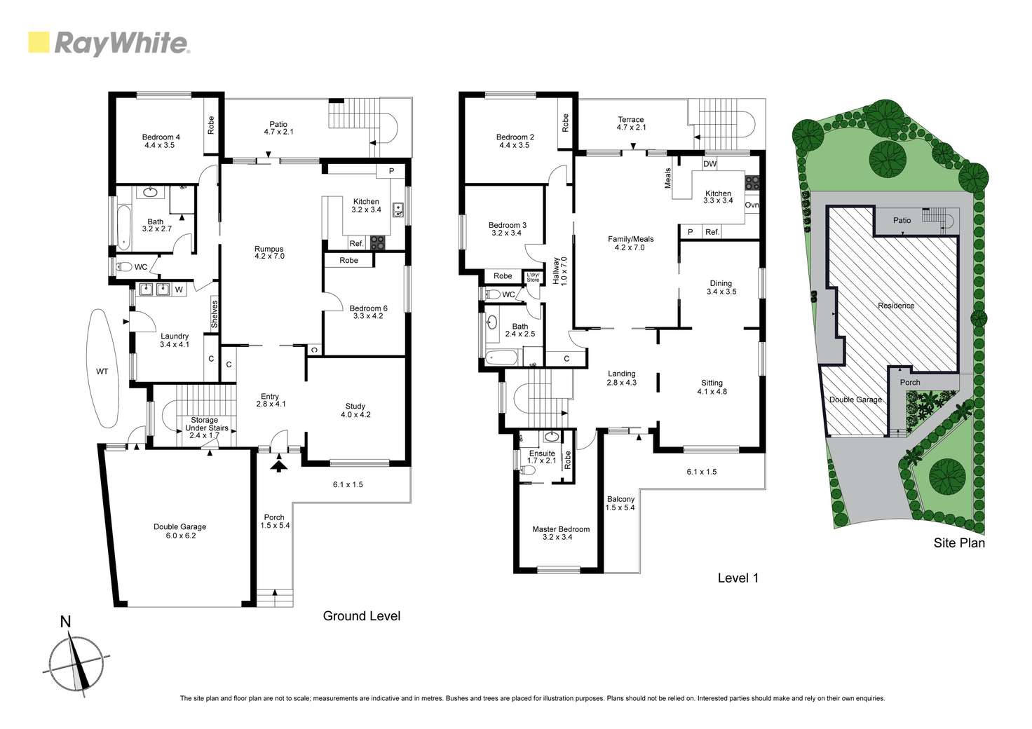 Floorplan of Homely house listing, 13 Outlook Court, Chadstone VIC 3148